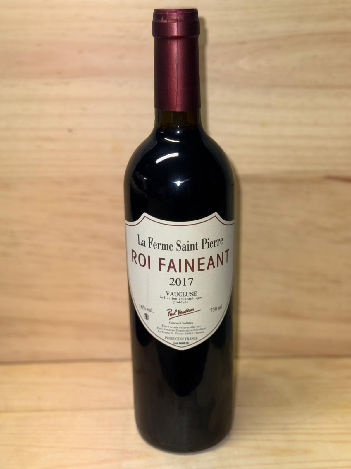 Vaucluse - La Ferme Saint Pierre - Le Roi Fainéant - 2017