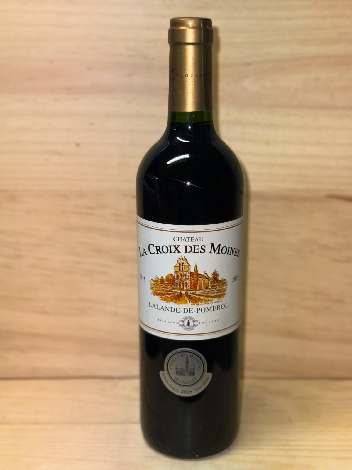 Lalande de Pomerol - Château la Croix des Moines  - 2015