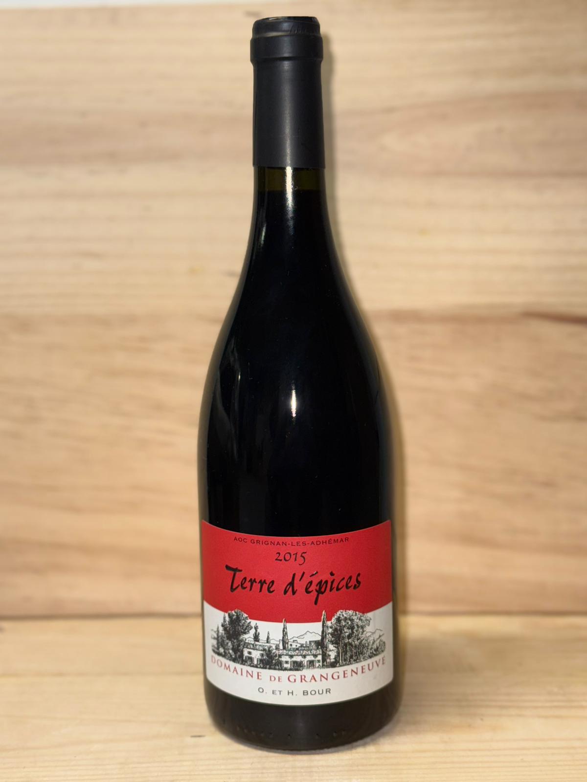 Grignan les adhémar - Domaine de Grangeneuve - Terre d'épices - 2015