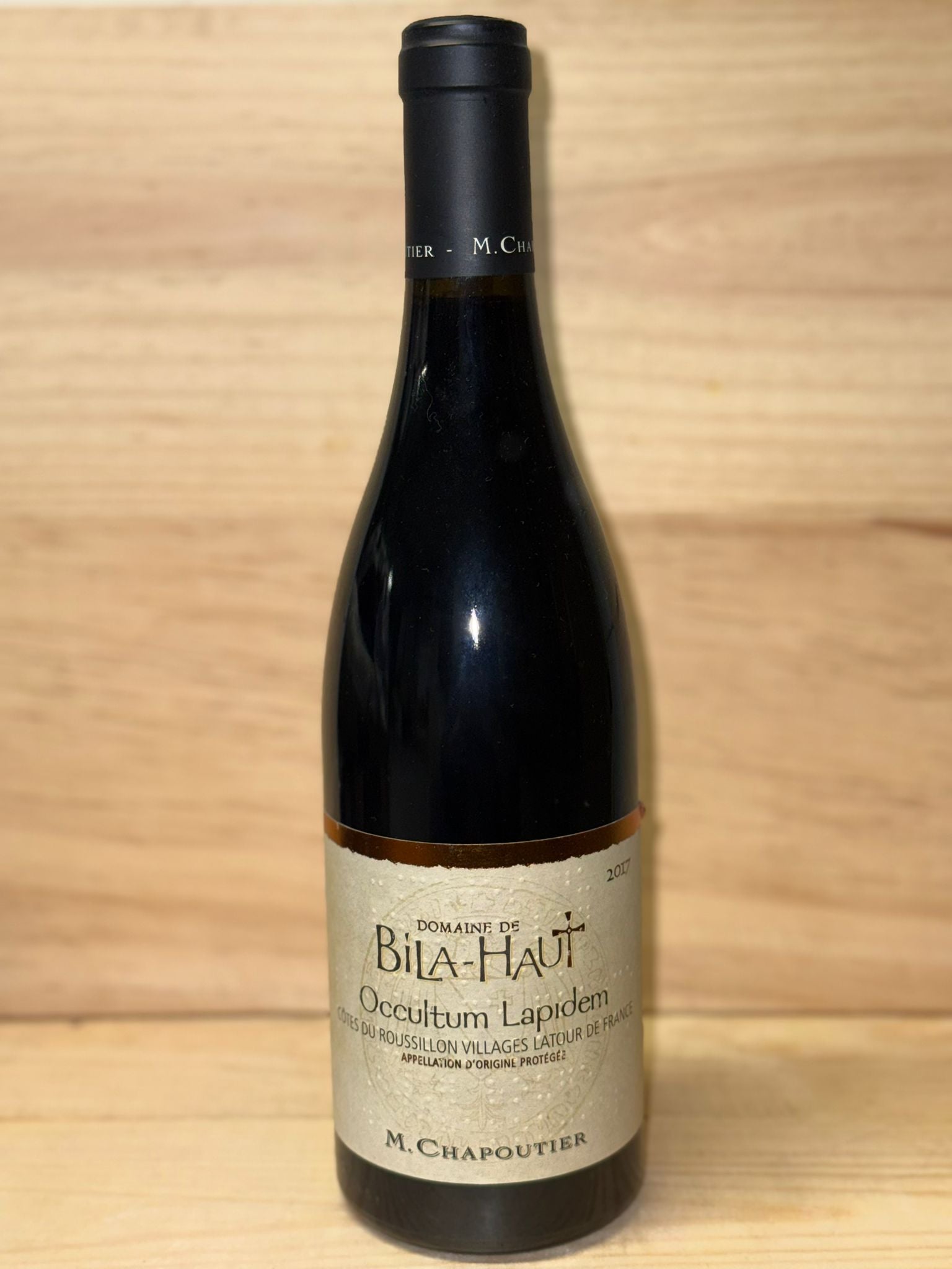 Cotes du roussillon - M.Chapoutier - Occultum Lapidem - 2017