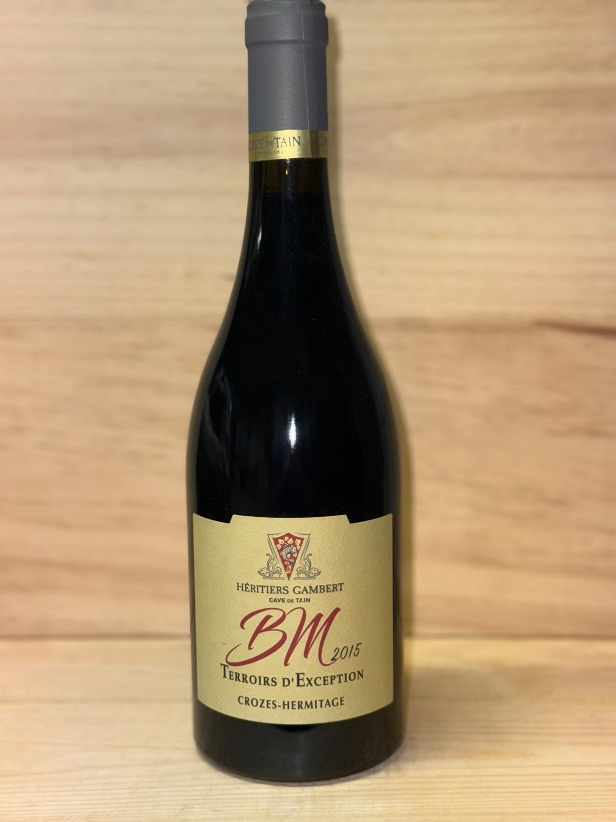 Crozes hermitage - Cave de tain - BM Terroirs d'exception - 2015
