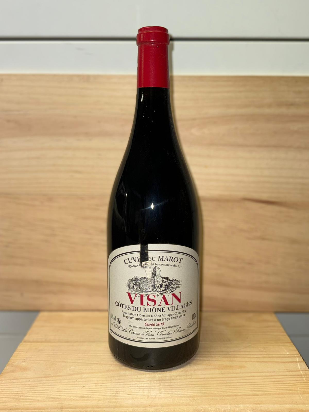 MAGNUM Côtes du Rhône Village - Cave du Visan - Cuvée du Marot - 2015